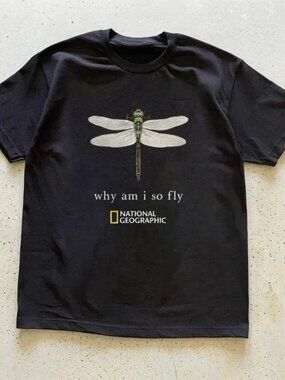 National Geographic "Why Am I So Fly" Tee Gildan